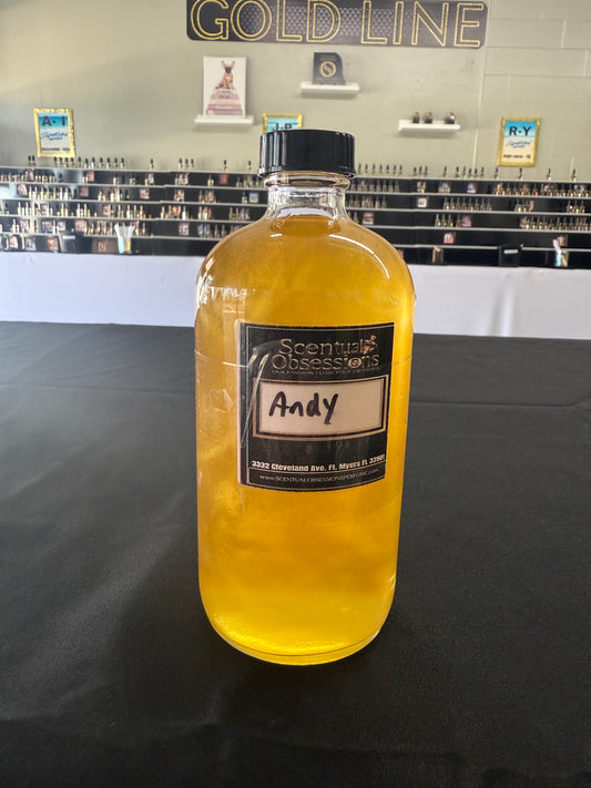 Andy: Inspired by OG Formulation of Andy Warhol (Gold Swirl Edition)