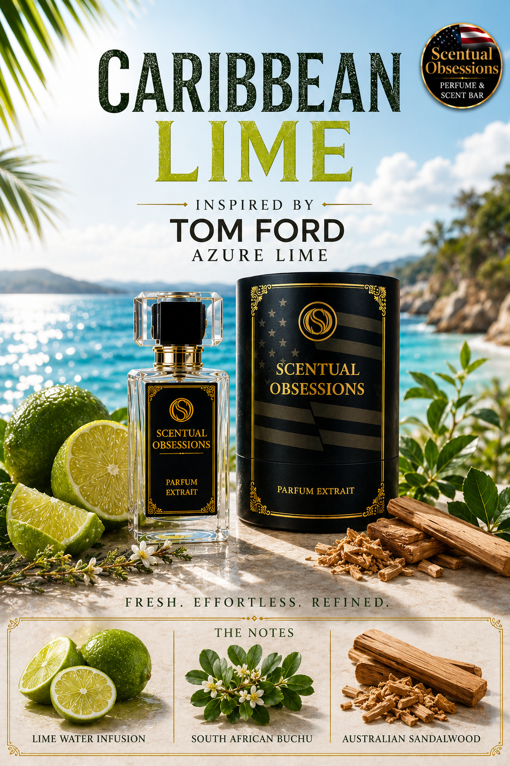 Caribbean Lime Inspired by Azure Lime – Scentual Obsessions