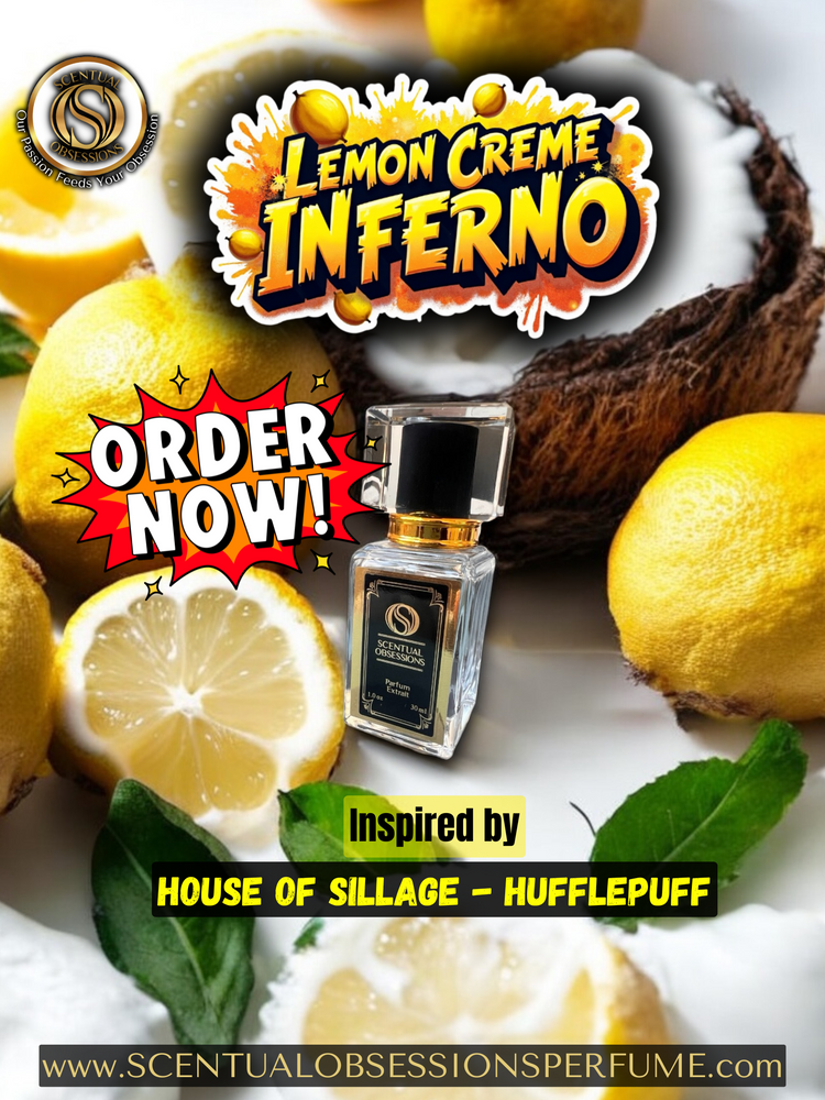 Lemon Crème Inferno Inspired by Hufflepuff