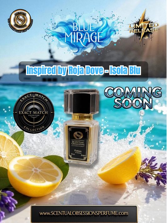 Blue Mirage: Inspired by Isola Blu (Exact Match)