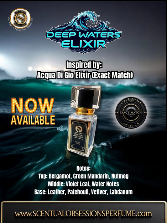Deep Waters Elixir: Inspired by Acqua Di Gio Elixir (Exact Match)