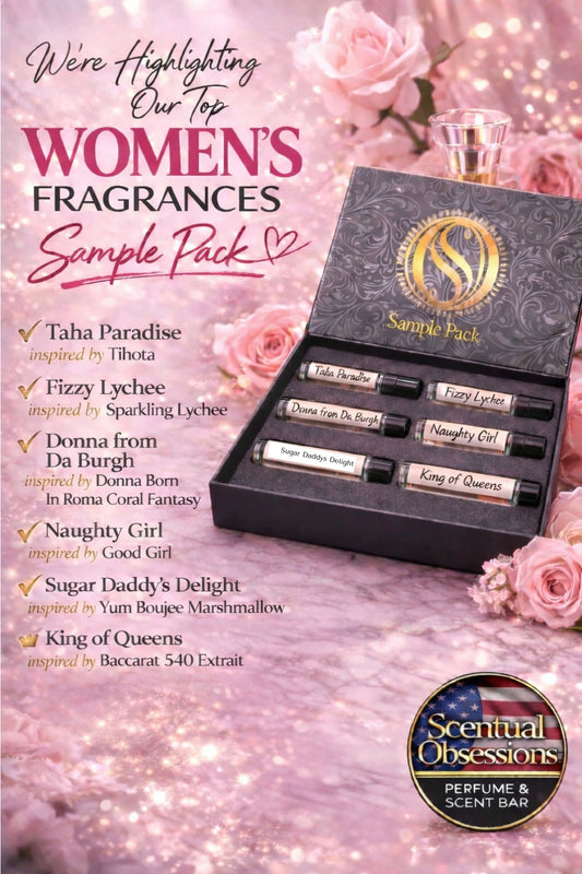 Womens Sample Pack - Most Popular Female Fragrances