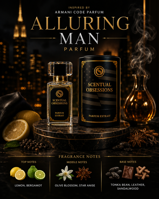 Alluring Man Parfum Inspired by Code Parfum