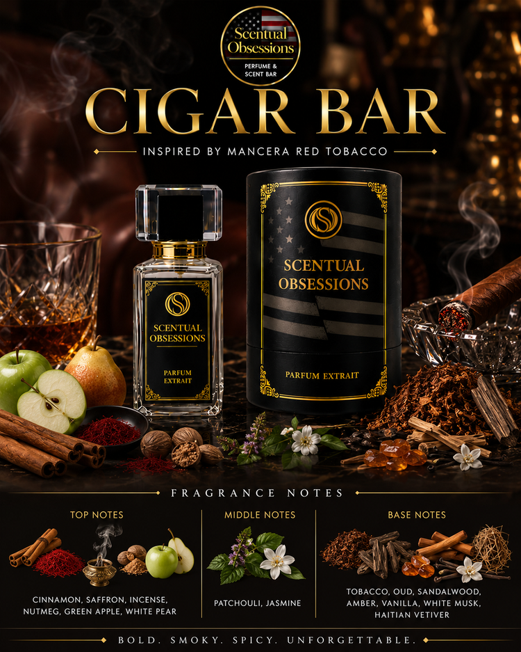 Cigar Bar Inspired by Red Tobacco
