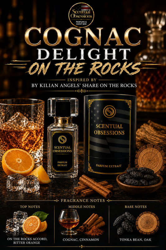 Cognac Delight on the Rocks - Inspired by Angel’s Share on the Rocks