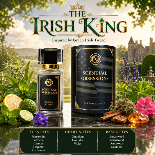 The Irish King Inspired by Green Irish Tweed
