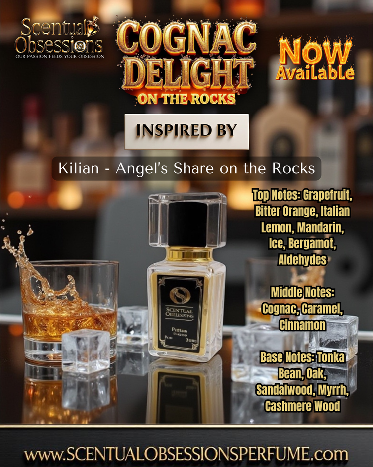 Cognac Delight on the Rocks - Inspired by Angel’s Share on the Rocks