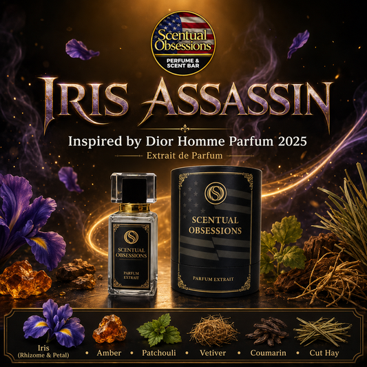 Iris Assassin: Inspired by 2025 D. Homme Parfum