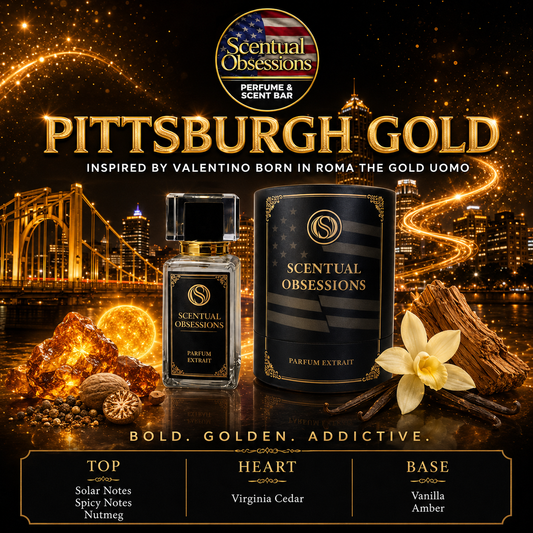 Pittsburgh Gold: Inspired by Born in Roma the Gold Uomo