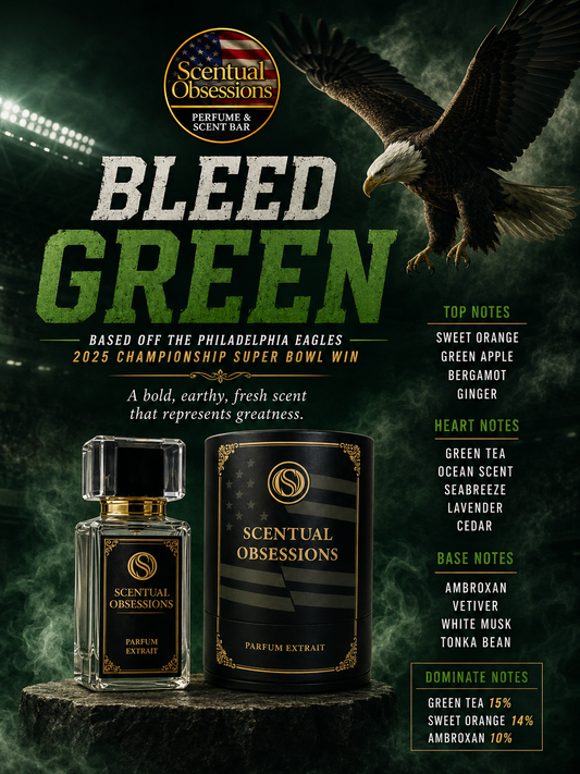Bleed Green - Tribute to 2025 NFL Champions (Original)