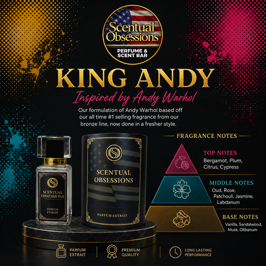 King Andy Inspired by Andy Warhol