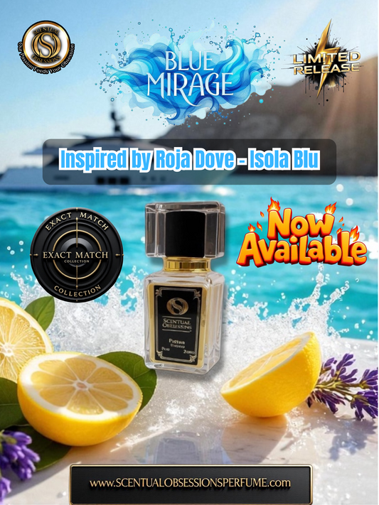 Blue Mirage: Inspired by Isola Blu (Exact Match)