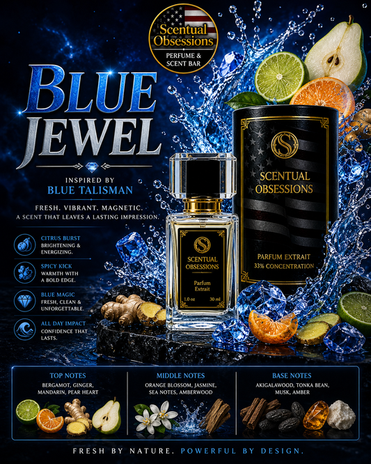 Blue Jewel Inspired by Blue Talisman