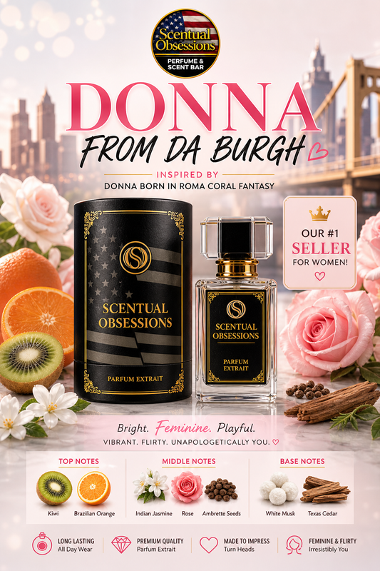 Donna From Da Burgh Inspired by Donna Born in Roma Coral Fantasy