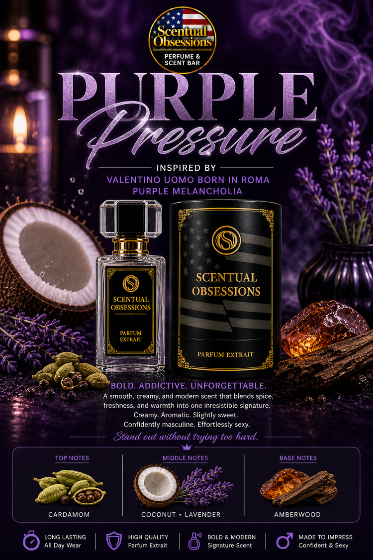 Purple Pressure Inspired by BORN
in ROMA PURPLE
MELANCHOLIA